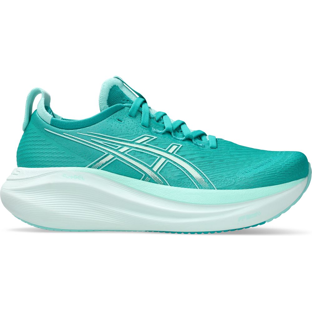 Asics Gel-nimbus 27 Damen Laufschuh wave teal illuminate mint US 9 Asics Gel-nimbus 27 Damen Laufschuh wave teal illuminate mint US 9 von Asics