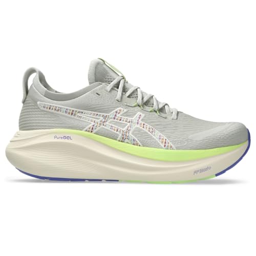 Asics Herren Gel-Nimbus 27 Laufschuhe, Nature Bathing/Lime Green, 42.5 EU Asics Herren Gel-Nimbus 27 Laufschuhe, Nature Bathing/Lime Green, 42.5 EU von Asics