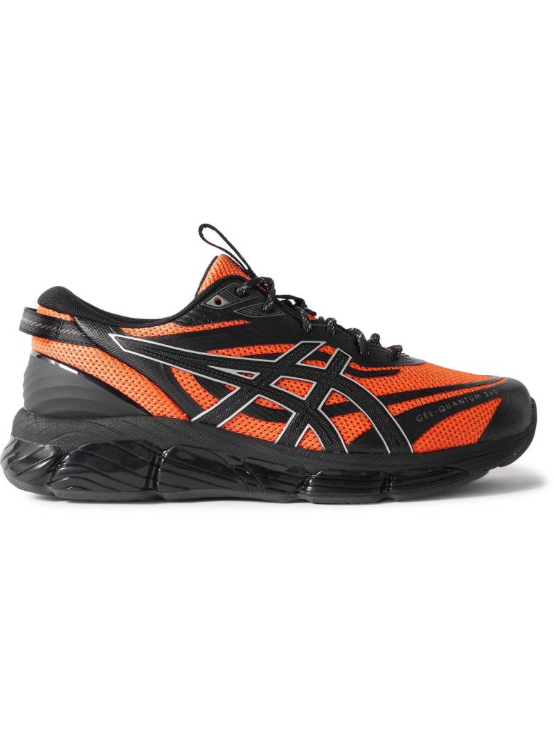 Asics - Lack of Guidance GEL-QUANTUM 360 VIII TPU-Trimmed Mesh Sneakers - Men - Black - UK 7 von Asics