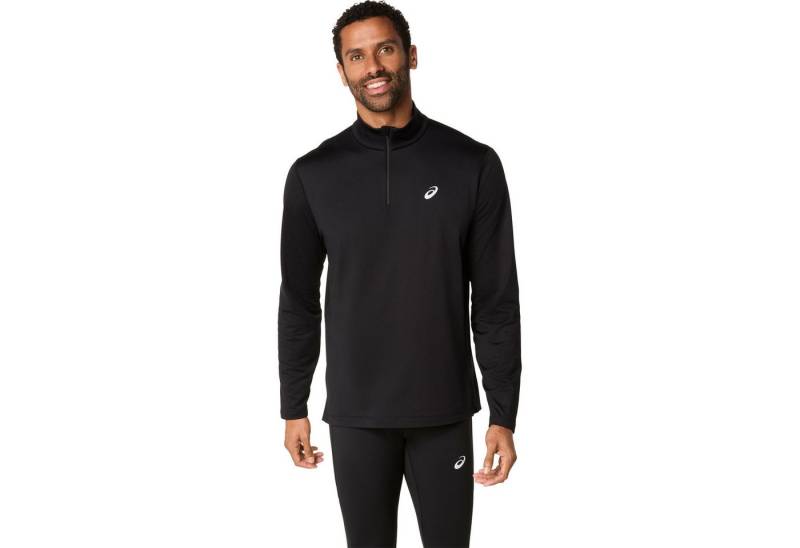 Asics Langarmshirt Core 1/2 Zip Longsleeve Top Men 2011D369-001 Ideal in der Übergangszeit von Asics