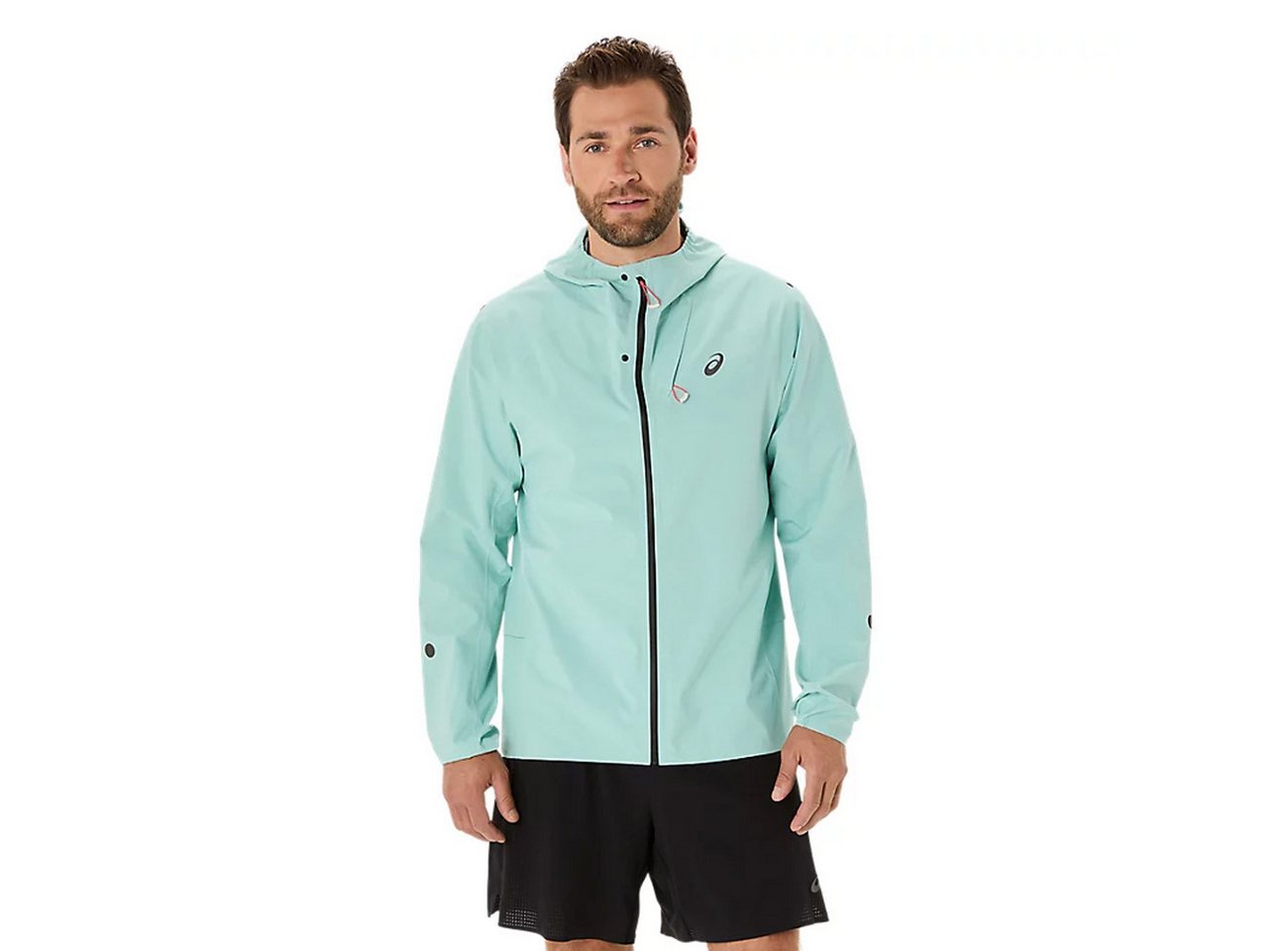 Asics Laufjacke Asics Metarun Waterproof Jacket Oasis Green von Asics