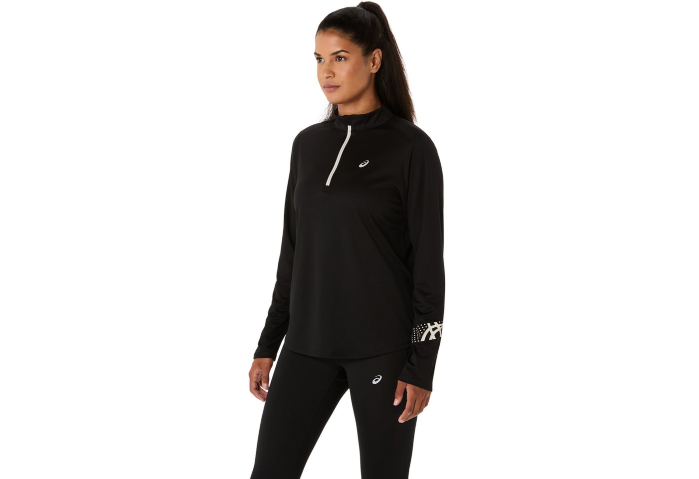 Asics Laufshirt ASICS ICON 1/2 ZIP LS TOP Asics Laufshirt ASICS ICON 1/2 ZIP LS TOP von Asics