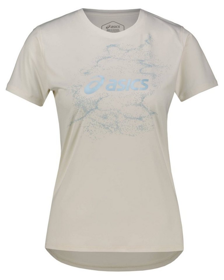 Asics Laufshirt Damen Laufshirt NAGINO GRAPHIC RUN Regular Fit (1-tlg) von Asics