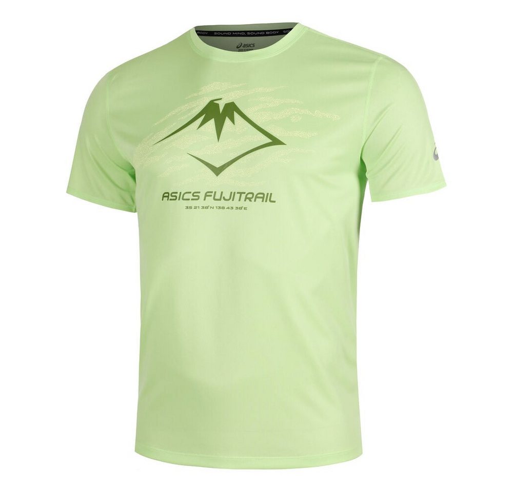 Asics Laufshirt Fujitrail Logo Shortsleeve von Asics