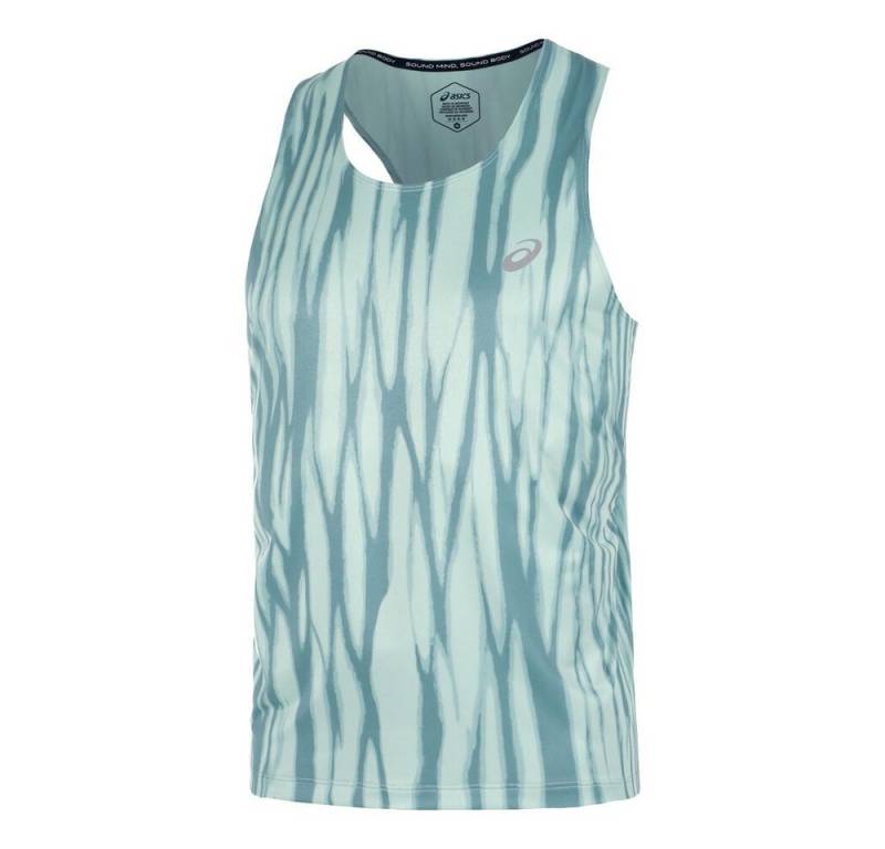 Asics Laufshirt Road All Over Print Singlet von Asics