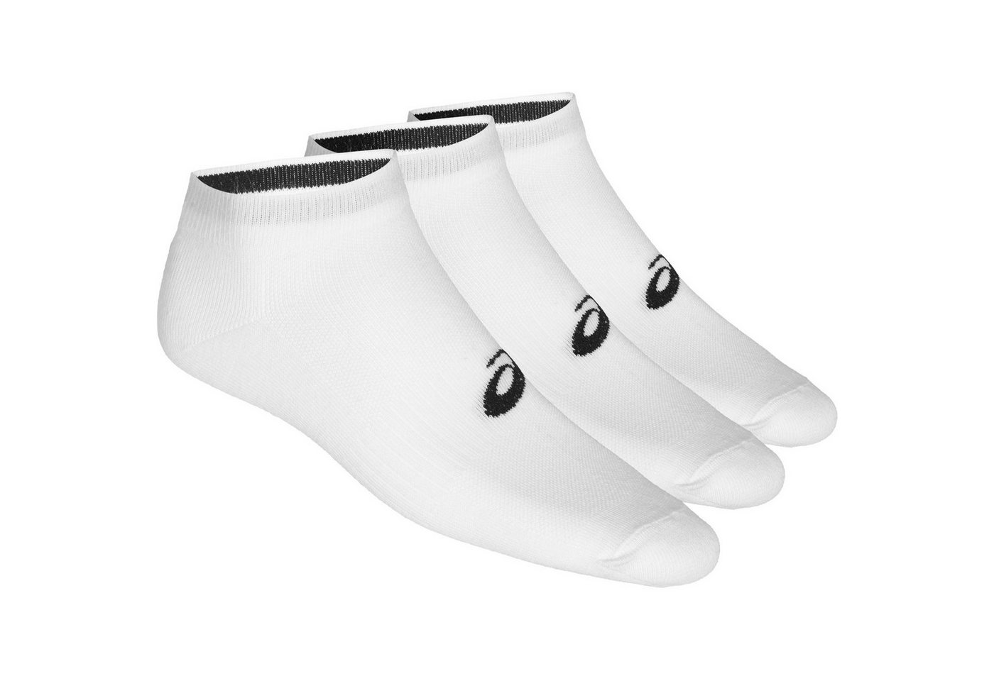 Asics Laufsocken 3er Pack Ped Socks 155206-0001 Atmungsaktiv, leicht und bequem von Asics