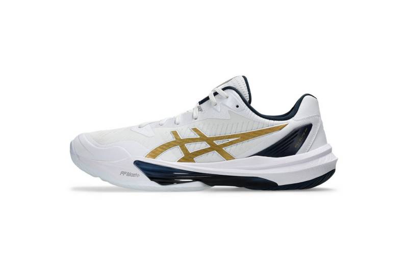 Asics SKY ELITE FF 3 WHITE/CLASSIC RED Handballschuh von Asics