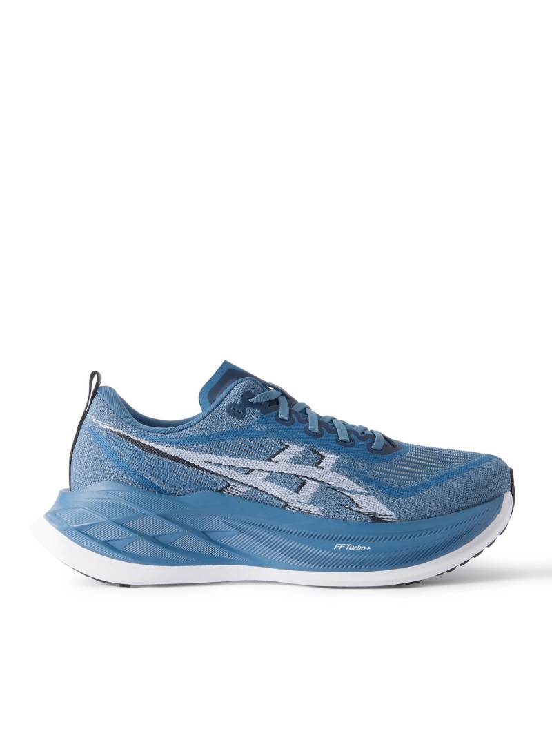 Asics - SUPERBLAST 2 Mesh Running Sneakers - Men - Blue - UK 9 von Asics