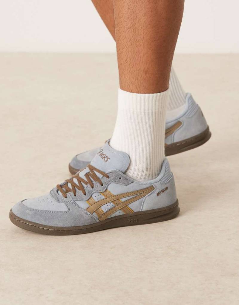 Asics - Skyhand OG - Sneaker in Delfingrau und Pfeffer von Asics