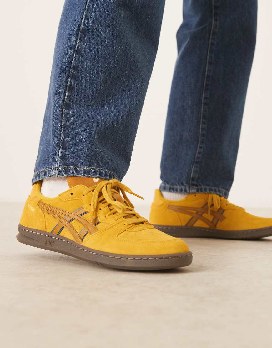 Asics - Skyhand Og - Sneaker in Hornet und Spice Curry-Gelb von Asics