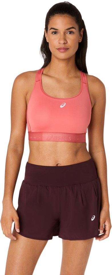 Asics Sport-BH ROAD COMPRESSION BRA DARK PINK CLAY von Asics