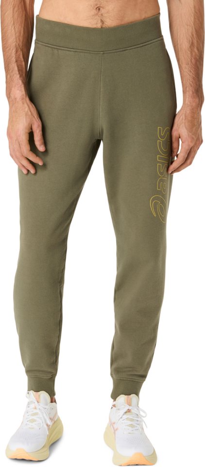 Asics Trainingshose ASICS LOGO SWEATPANT MANTLE GREEN von Asics
