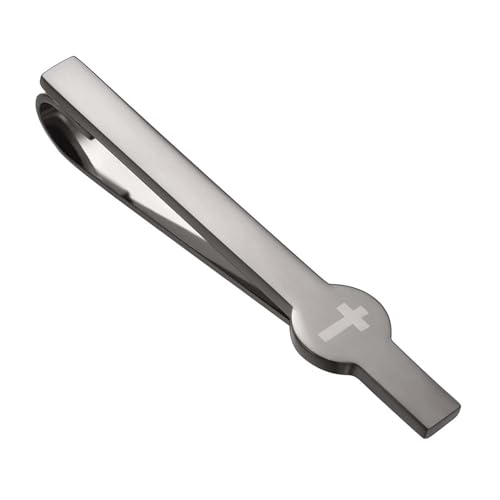 Asienice Krawattennadeln Kreuz Für Herren Krawattenklammer Schwarz Beerdigung Personalisierte Hrawattenklammer Hochzeit Schmuck von Asienice