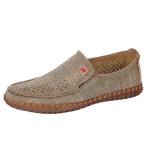Asifn Herren Breite Loafers Atmungsaktive Fußgewölbe Unterstützung Casual Für Walking Slip-on Leichte Handmade Kaffee 42 EU Asifn Herren Breite Loafers Atmungsaktive Fußgewölbe Unterstützung Casual Für Walking Slip-on Leichte Handmade Kaffee 42 EU von Asifn