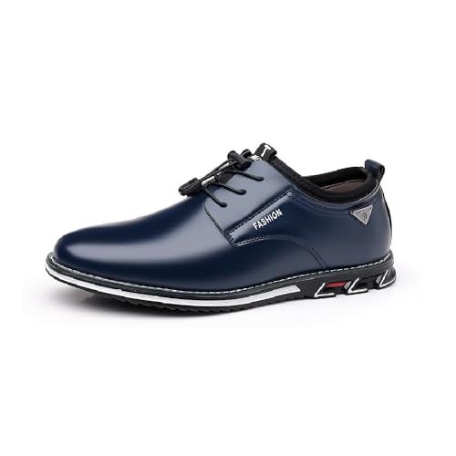 Asifn Herren Casual Oxfords Leder Business Office Loafers Bequeme Mode Schnürung Formelle Flache Schuhe Blau 40 EU Asifn Herren Casual Oxfords Leder Business Office Loafers Bequeme Mode Schnürung Formelle Flache Schuhe Blau 40 EU von Asifn