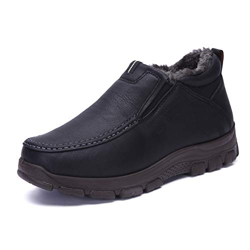 Asifn Herren Schneestiefel Mokassins Hausschuhe Plüsch Loafers Warm gefüttert Driving Indoor Outdoor Winter Non-Slip Elderly Walking Sneaker Schuhe(45 EU,Grau Asifn Herren Schneestiefel Mokassins Hausschuhe Plüsch Loafers Warm gefüttert Driving Indoor Outdoor Winter Non-Slip Elderly Walking Sneaker Schuhe(45 EU,Grau von Asifn