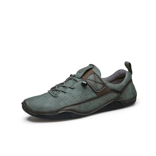 Asifn Herren Schnürschuhe Freizeitschuhe Leichtgewicht Walking Low Top Oxfords Bequeme Slip Resistant Driving Schuhe Grün 38 EU Asifn Herren Schnürschuhe Freizeitschuhe Leichtgewicht Walking Low Top Oxfords Bequeme Slip Resistant Driving Schuhe Grün 38 EU von Asifn