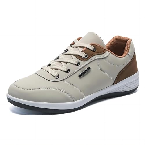 Asifn Herrenmode Sneakers Freizeit Outdoor Bequem rutschfest Atmungsaktiv Laufen Wandern Schnürschuhe Einfache Schuhe Beige 47 EU Asifn Herrenmode Sneakers Freizeit Outdoor Bequem rutschfest Atmungsaktiv Laufen Wandern Schnürschuhe Einfache Schuhe Beige 47 EU von Asifn
