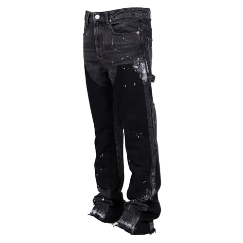 Asija Angebote des Tages Heute Blitzangebote Herren Baggy Jeans Vintage Loose Fit Straight Jeanshosen Casual Streetwear Y2K Pants Denim Hosen Skateboard Jeans für Männer Jungs Jogginghose Asija Angebote des Tages Heute Blitzangebote Herren Baggy Jeans Vintage Loose Fit Straight Jeanshosen Casual Streetwear Y2K Pants Denim Hosen Skateboard Jeans für Männer Jungs Jogginghose von Asija