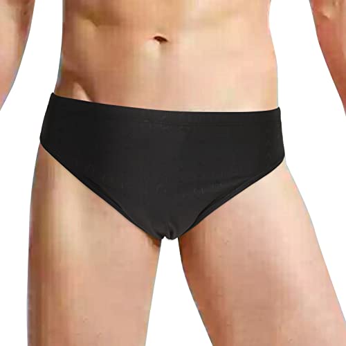 Asija Badehose Herren,Herren Badehose mit Kompression 2 in 1 Badeshorts Schnelltrocknend Schwimmhose Männer Trainingshose mit Innenfutter Boardshorts von Asija