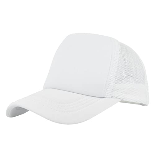 Asija Baseball Cap Herren Herren- und Damen-Retro-Gewaschene Lässige Mode Mützen Erwachsenen Kappe Trucker Cap Outdoor Einstellbare Mütze Outdoor Golf Outdoor Unstructured Hats Cappy von Asija