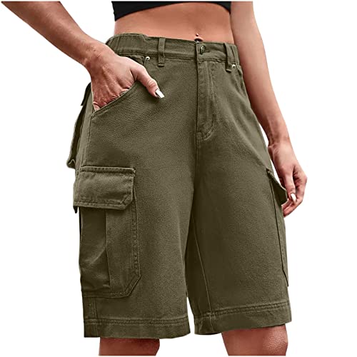 Asija Cargo Shorts Damen Sommer - Bermuda Shorts Damen Stretch Kurze Hose Chino Shorts High Waist mit Taschen Cargoshorts Slim Fit Arbeitsshorts Outdoor Shorts für Damen Shorts Damen Baumwolle Asija Cargo Shorts Damen Sommer - Bermuda Shorts Damen Stretch Kurze Hose Chino Shorts High Waist mit Taschen Cargoshorts Slim Fit Arbeitsshorts Outdoor Shorts für Damen Shorts Damen Baumwolle von Asija