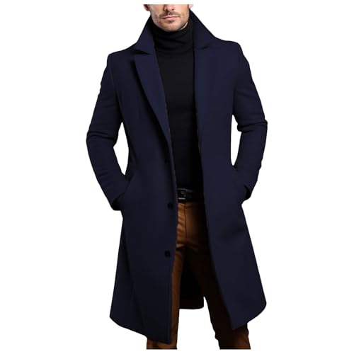 Asija Herren Mantel Wolle Lang Herbst Wollmantel Slim Fit Wintermantel Business Trenchcoat Freizeit Stehkragen Übergangsmantel Große Größen Bequeme Herrenmantel 2024 Neu Winter Baumwolle Herbstmantel Asija Herren Mantel Wolle Lang Herbst Wollmantel Slim Fit Wintermantel Business Trenchcoat Freizeit Stehkragen Übergangsmantel Große Größen Bequeme Herrenmantel 2024 Neu Winter Baumwolle Herbstmantel von Asija