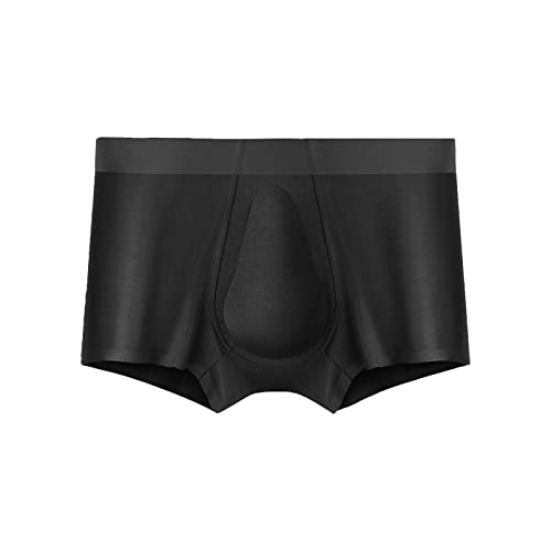 Asija Slipper Herren Sommer Unterwäsche Herren Lässige, atmungsaktive Unterwäsche für Männer, Baumwollgürtel, Bedruckt, bequemer Boxer Herren-Boxershort-Boxershorts-ThermounterwäSche Unterwäsche für von Asija