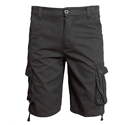 Asija Sommerhose Herren,Cargo Shorts Herren Kurz Sommer Kurze Hosen Herren Cargo mit Seitentaschen Bermuda Shorts Herren Cargo Cargohose Herren Kurz Kurze Hosen Herren Modern Cargo Shorts Herren mit von Asija