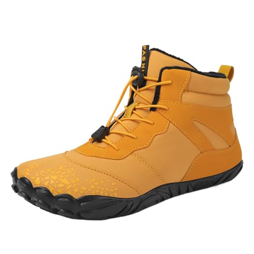 BarfußSchuhe Herren Winter Barfußschuhe Winter Outdoor Barfußschuhe Herren Damen Herbst Winter Wasserdicht Barfussschuhe 2023 Barefoot Shoes Winterschuhe Traillaufschuhe Sneaker Wasserdicht Warme von Asija