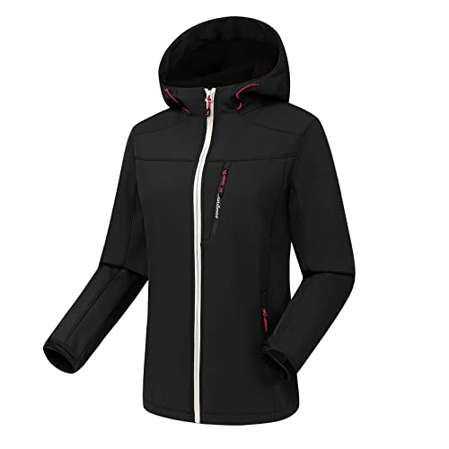 Damen Regenjacke Frauen Einfarbig Regenmante Windjacke Mit Kapuze Herbst Frühling Jacke Winddichter Mantel Casual Gestreiftes Innenfutter Wasserdicht Jacke Outdoorjacke Regenmantel Damen Atmungsaktiv von Asija