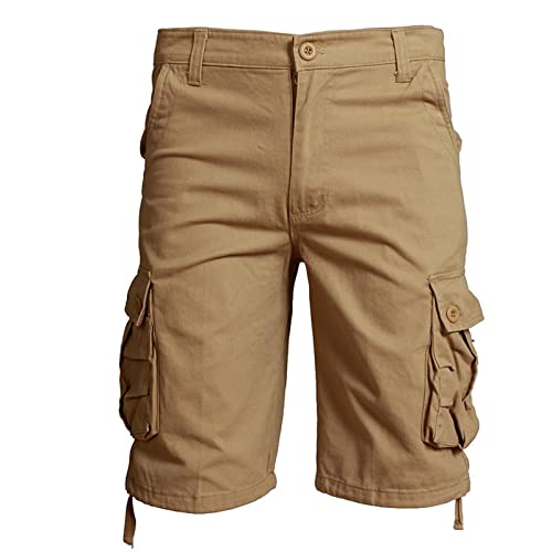 Sommerhose Herren,Cargo Shorts Herren,Kurze Hosen Herren,Herren-Shorts Baggy Männer Cargohose Kurz Viele Taschen Wanderhose Kurzgestellt Sommerhosen Kurz Mit Taschen Outdoor Freizeithose Kurzgröße von Asija