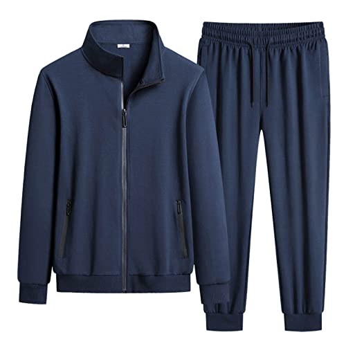 Sportbekleidung Herren Jogginghose Lange Hosen for Autumn and Winter Basic Sportanzug Tracksuit Herren Baumwolle Tracksuit Herren für Freizeit Sport Sport Anzug Sportbekleidung von Asija