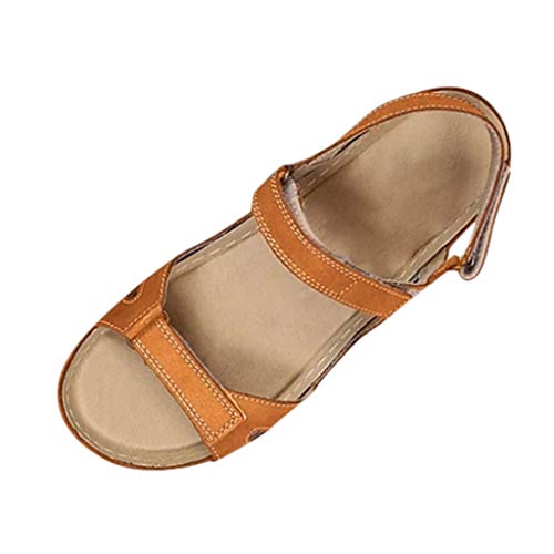 Asingaau Flache Sandalen Damen Elegante Hausschuhe mit angenehm weichem Fußbett Strandsandalen Rutschfest Flip Flops Offene Schuhe Slip-Ons Hübsches Shoes Komfortable von Asingaau