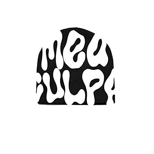 Paulilia Damen Beanies Y2K Beanie mit Grafik Gestrickte Coole Beanies Winter Warme Mütze Nette Weibliche Kappen, Schwarz, Einheitsgröße von Asivtoki