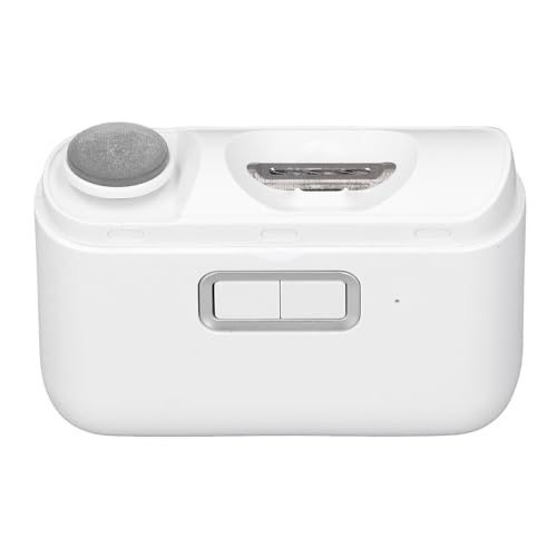Elektrischer Nagelknipser, 2-in-1 Automatischer Nagelknipser, Multifunktionaler Tragbarer Fingernagelschneider mit Polierer für Erwachsene, Senioren, Babys, Kinder von Asixxsix