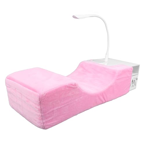 U-förmiger Wimpernverlängerungskissen-Regalständer, 3 Helligkeiten Einstellbares LED-Licht Wimpernverlängerungskissen mit Regal-Organizer-Ständer für Professionelle Wimpernkünstler U-förmiger Wimpernverlängerungskissen-Regalständer, 3 Helligkeiten Einstellbares LED-Licht Wimpernverlängerungskissen mit Regal-Organizer-Ständer für Professionelle Wimpernkünstler von Asixxsix
