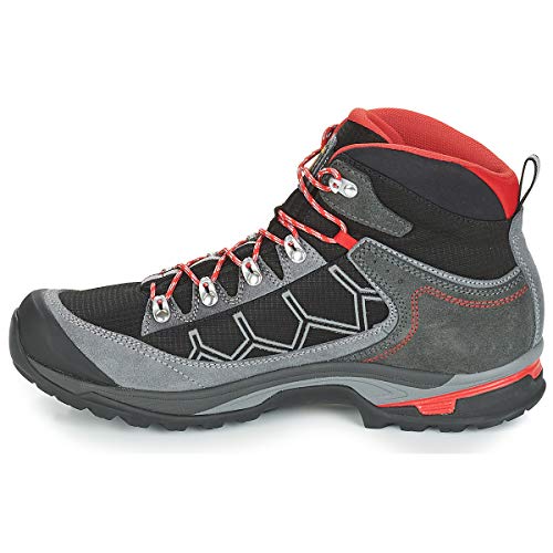 Asolo Falcon GV MM, Wanderschuhe, Sportschuhe für Herren, Schwarz/Rot, Größe 43 1/3 EU von Asolo