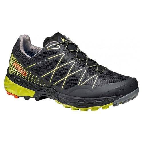 Asolo Herren Tahoe GTX Wanderschuhe, schwarz/gelb (Black Safety Yellow), 40 2/3 EU von Asolo