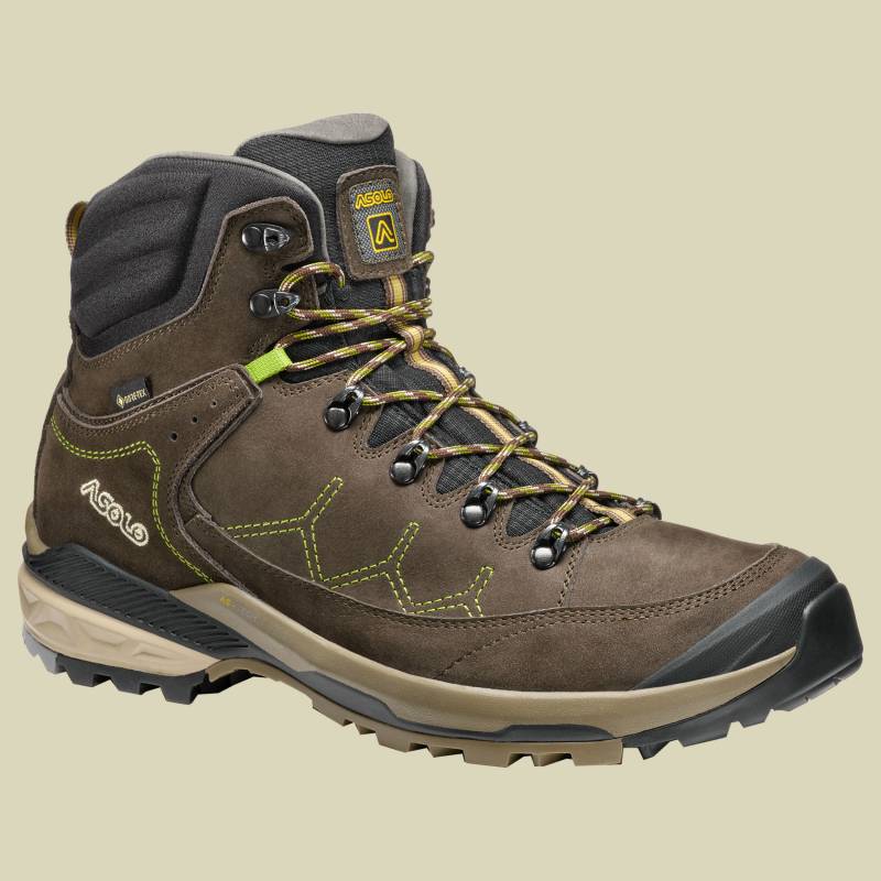Falcon Evo NBK GV MM Men UK 11,5 braun - dark brown-lime von Asolo