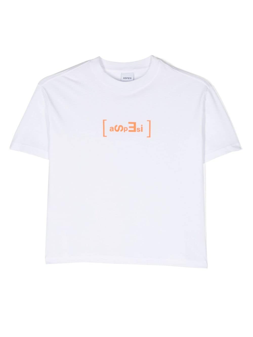 Aspesi Kids T-Shirt mit Logo-Print - Weiß von Aspesi Kids