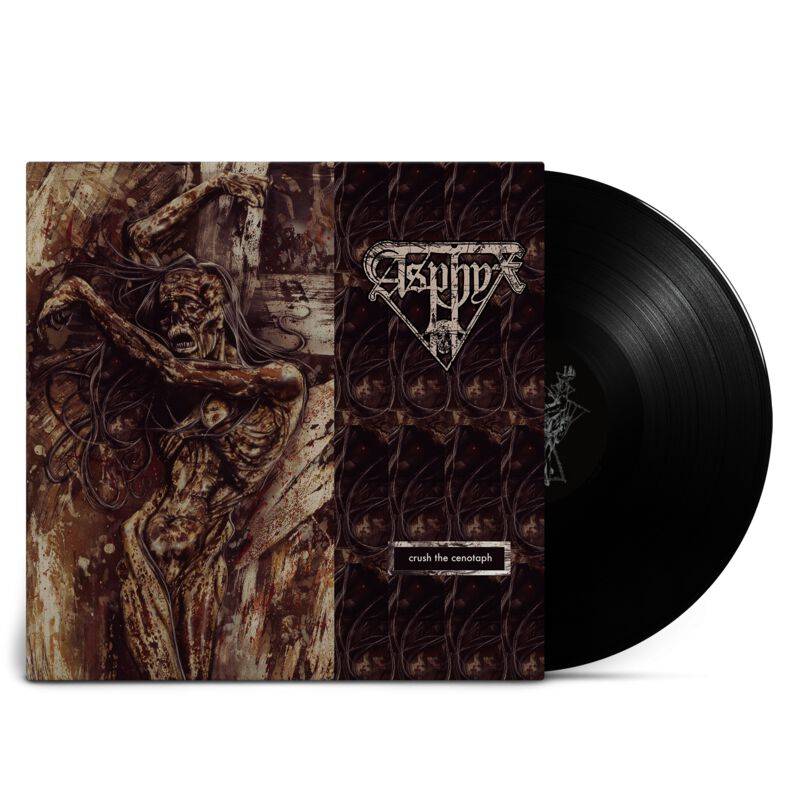 Asphyx Crush the cenotaph LP multicolor von Asphyx
