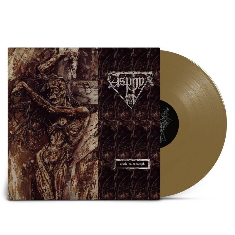 Asphyx Crush the cenotaph LP multicolor von Asphyx