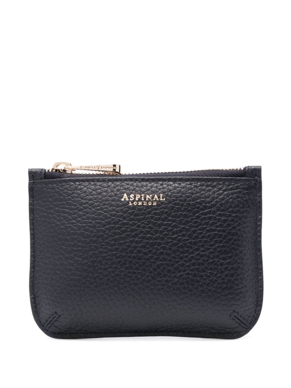 Aspinal Of London Kleine Ella Clutch aus Leder - Blau von Aspinal Of London