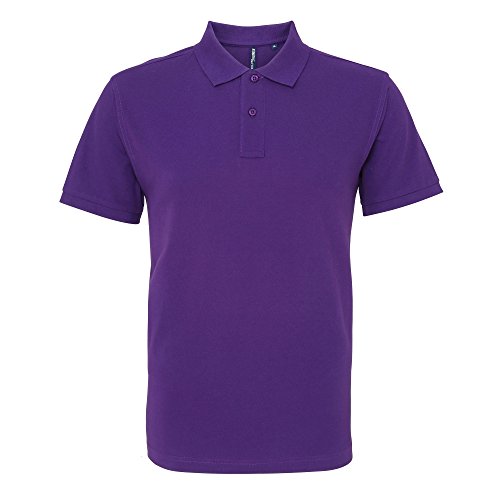 Asquith & Fox Herren Asquith and Fox Men's Polo Poloshirt, Violett (Purple 000), XXXX-Large von Asquith And Fox