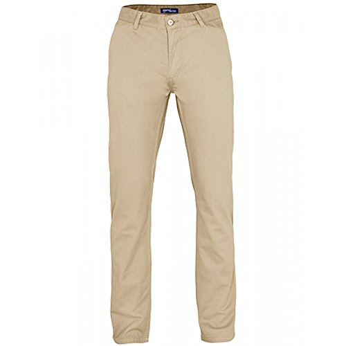 Asquith & Fox Herren Klassik Hose/Chinos (L/L) (Natur) von Asquith & Fox