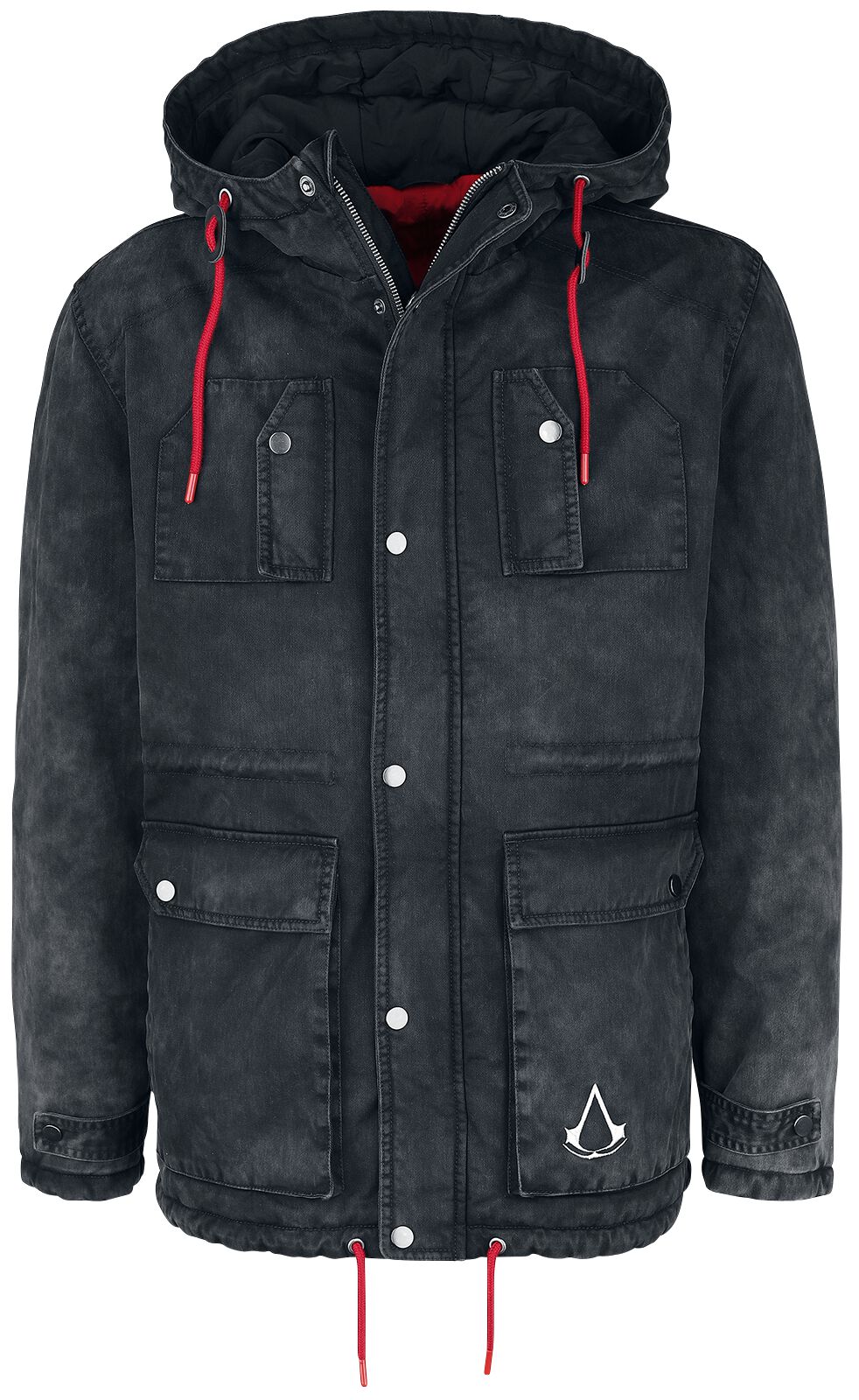 Assassin's Creed Assassin Parka schwarz in XXL von Assassin's Creed