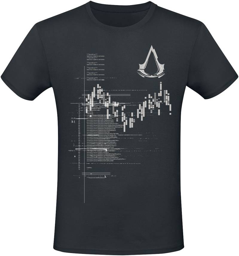 Assassin's Creed Code T-Shirt schwarz in XXL von Assassin's Creed