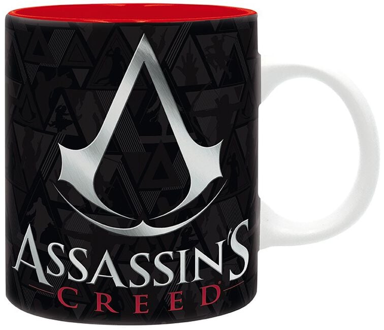 Assassin's Creed Crest black & red Tasse schwarz weiß rot Assassin's Creed Crest black & red Tasse schwarz weiß rot von Assassin's Creed