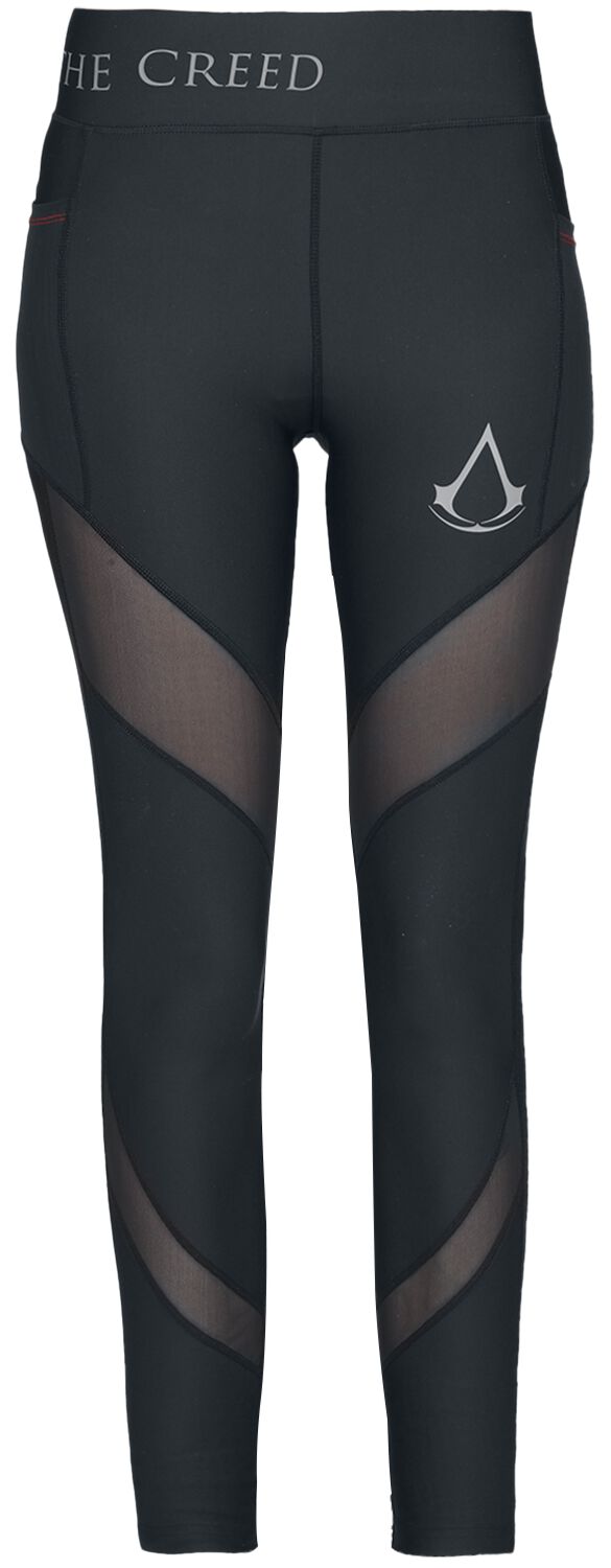 Assassin's Creed Ezio Leggings schwarz in XXL von Assassin's Creed